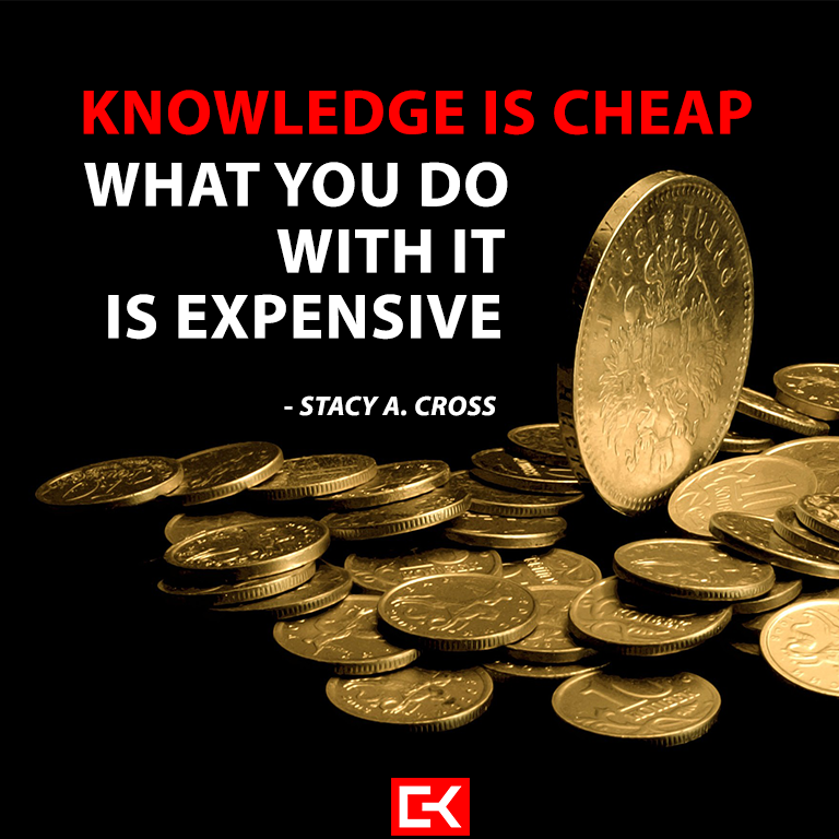 Knowledge is Cheap