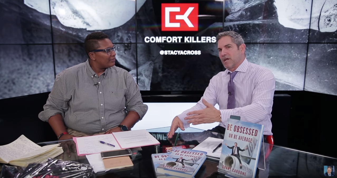 Stacy A. Cross interviewing Grant Cardone