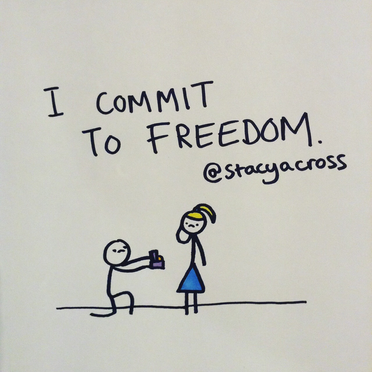Commit to freedom